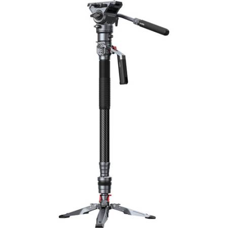 SmallRig 5565 - monopod filmowy Carbon z głowicą video i podstawą